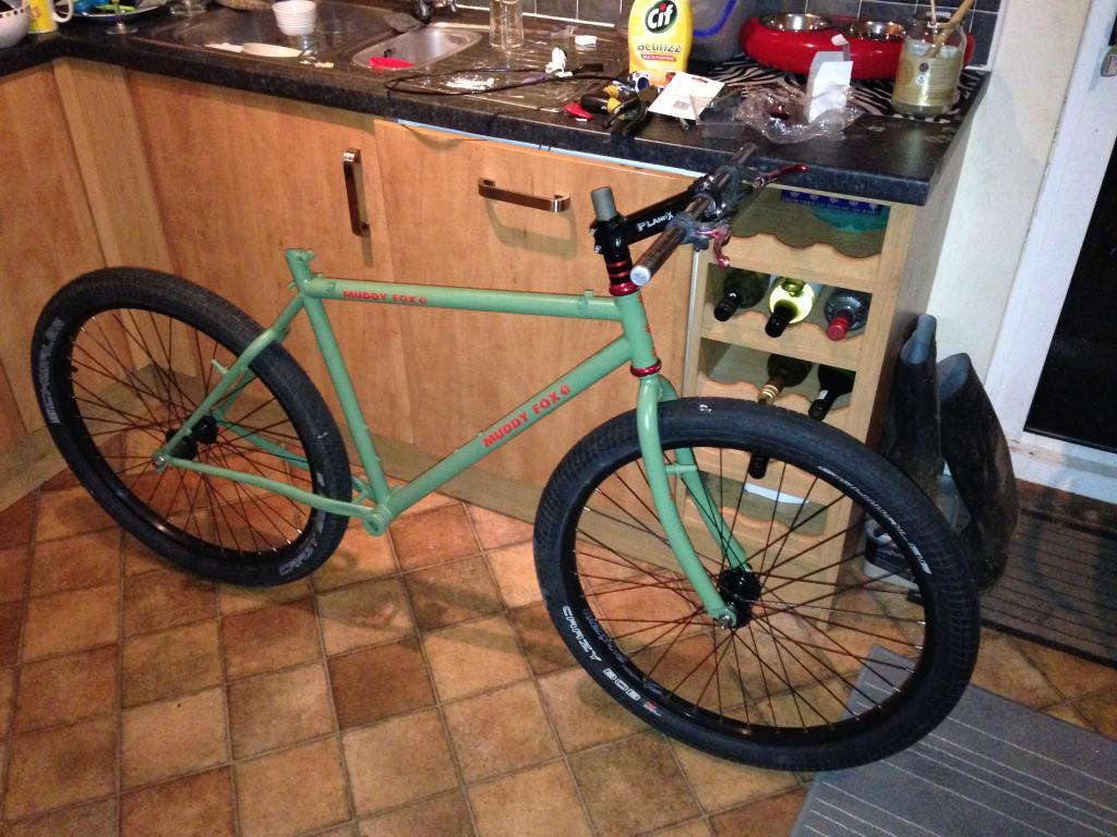 muddyfox fixie race bike review