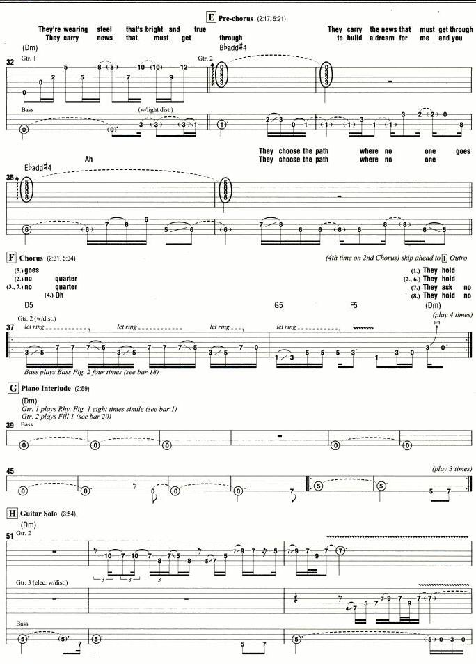 No Quarter Led Zeppelin (Tabulatur) Cara Mudah Belajar No Quarter Led Zeppelin (Tabulatur) Cara Mudah Belajar