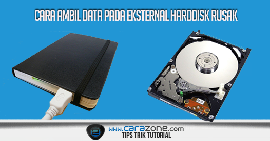 Cara Ambil Data Pada Eksternal Harddisk Rusak