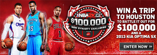 NBA 2K13 - $100,000 Dollars & Car Competition By Virgin Gaming