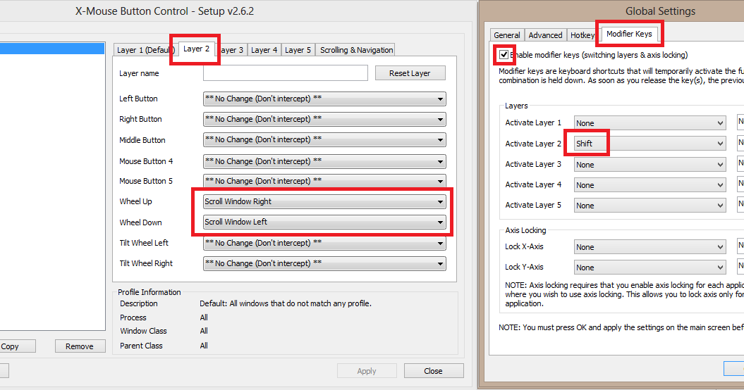 Eclipse IDE Horizontal Scrolling With a Mouse