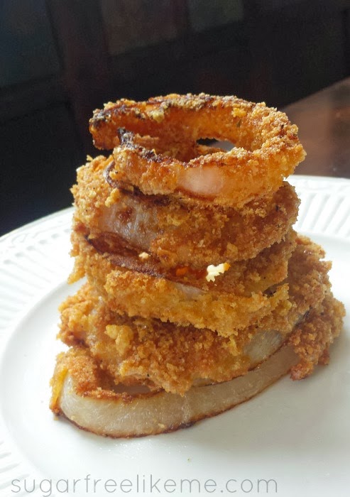 Super Easy Low Carb Onion Rings
