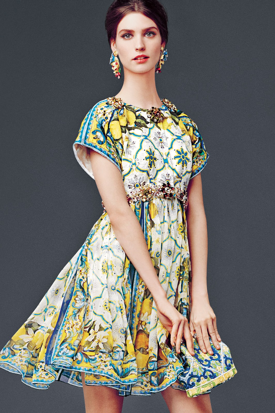 Dolce & Gabbana FW2015 woman collection