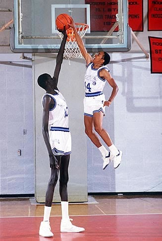The Wall Of Great Africans - SOUTH SUDAN: Manute Bol (October 16, 1962 –  June 19, 2010) was a (South) Sudanese-born American basketball player and  political activist. Listed at 7 ft 7