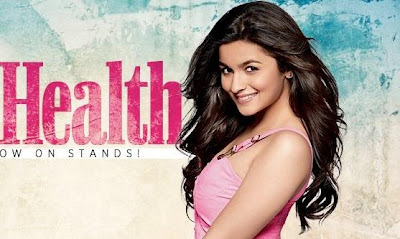 Bollywood’s Newest sensation Alia Bhatt on the cover of Women's Health Magazine