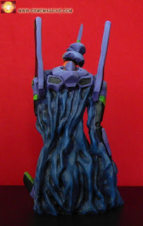 orme magiche eva 01 neon genesis evangelion modellini statuette sculture scultura action figure personalizzate fatta a mano stampo in resina super sculpey milliput da colorare