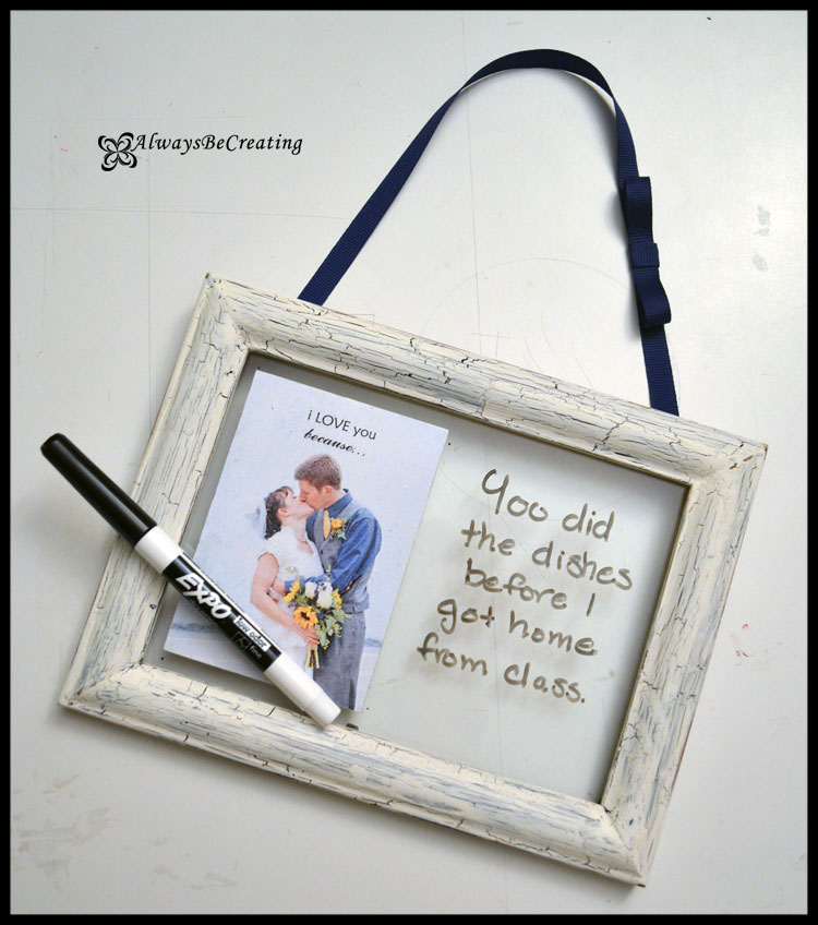 Always Be Creating Love Notes Picture Frame