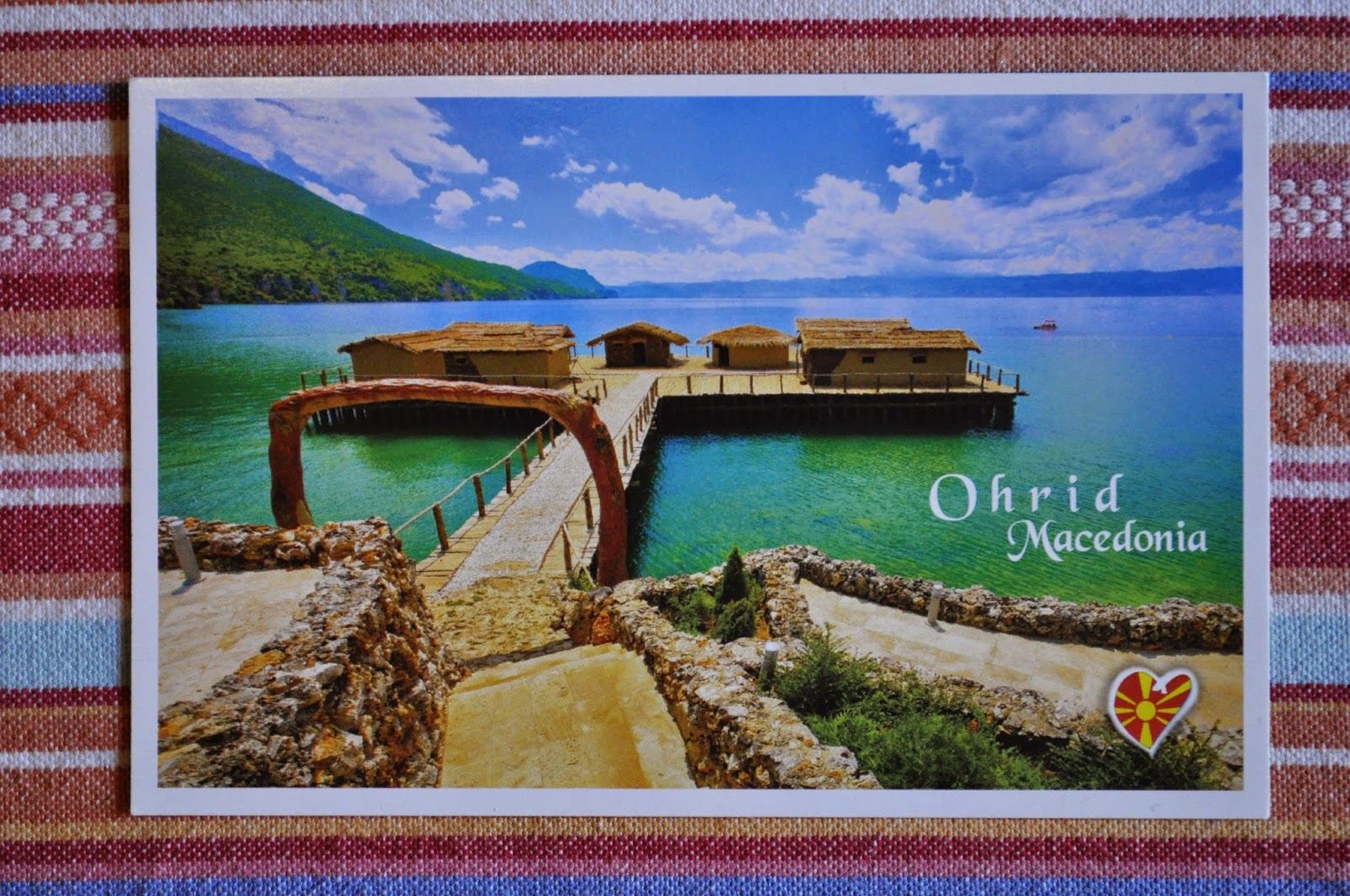 Around the world in 1000 postcards A beautiful postcard from Macedonia