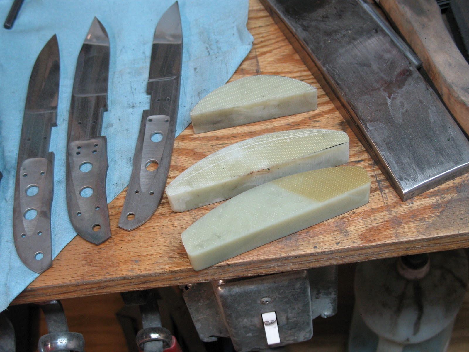 Sharpwerks Knives and Tools HIDI part 7; post heat treat and polishing