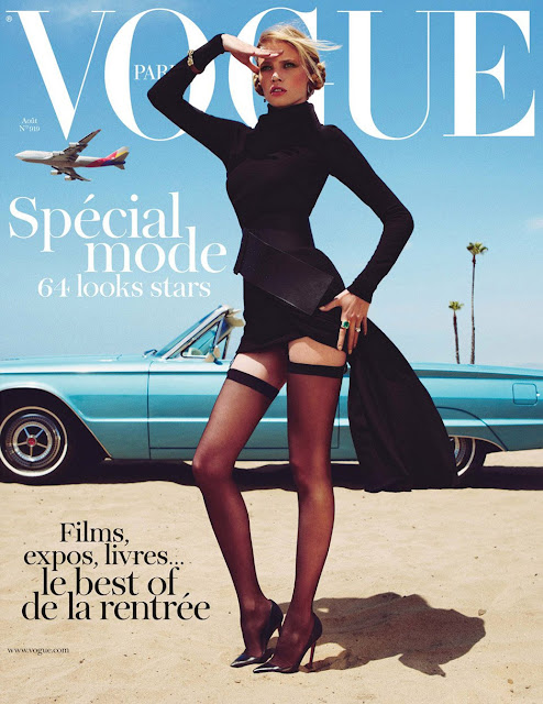 Lara Stone - Vogue Paris August 2011