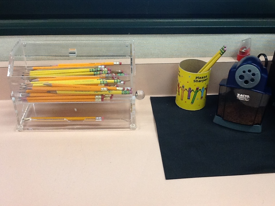 My Teacher's Blog Pencil Dispenser