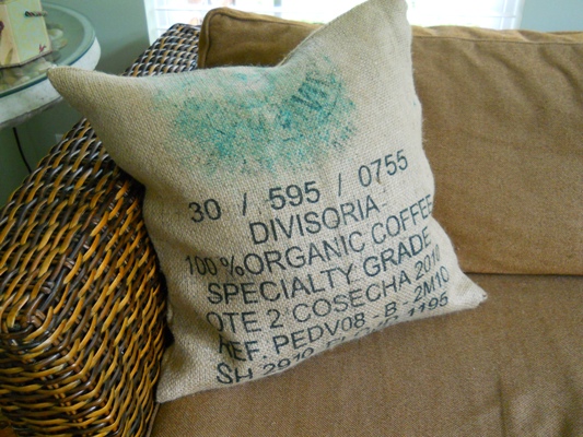 Dreamingincolor Coffee Sack Pillows