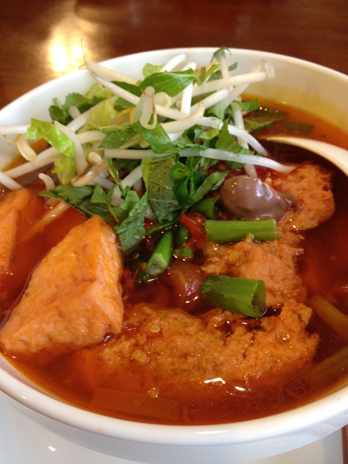 Gourmet by Kat Vietnamese vermicelli crab soup (Bun rieu)