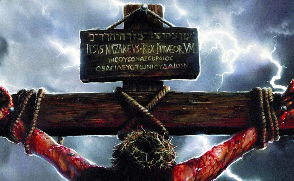 Christian-Wallpaper: Jesus on the Cross 2 , 1024 x768