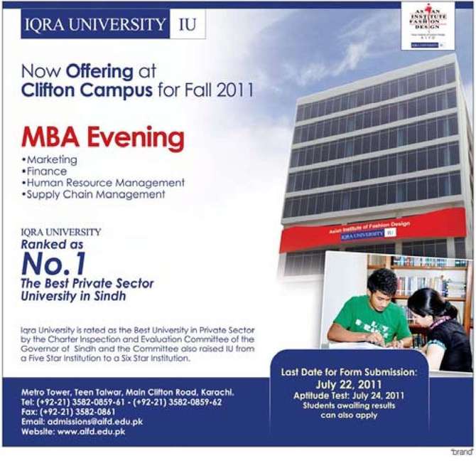 Mba Weekend Programs In Iqra education guidance find your education solutions mba Mba Weekend Programs In Iqra education guidance find your education solutions mba