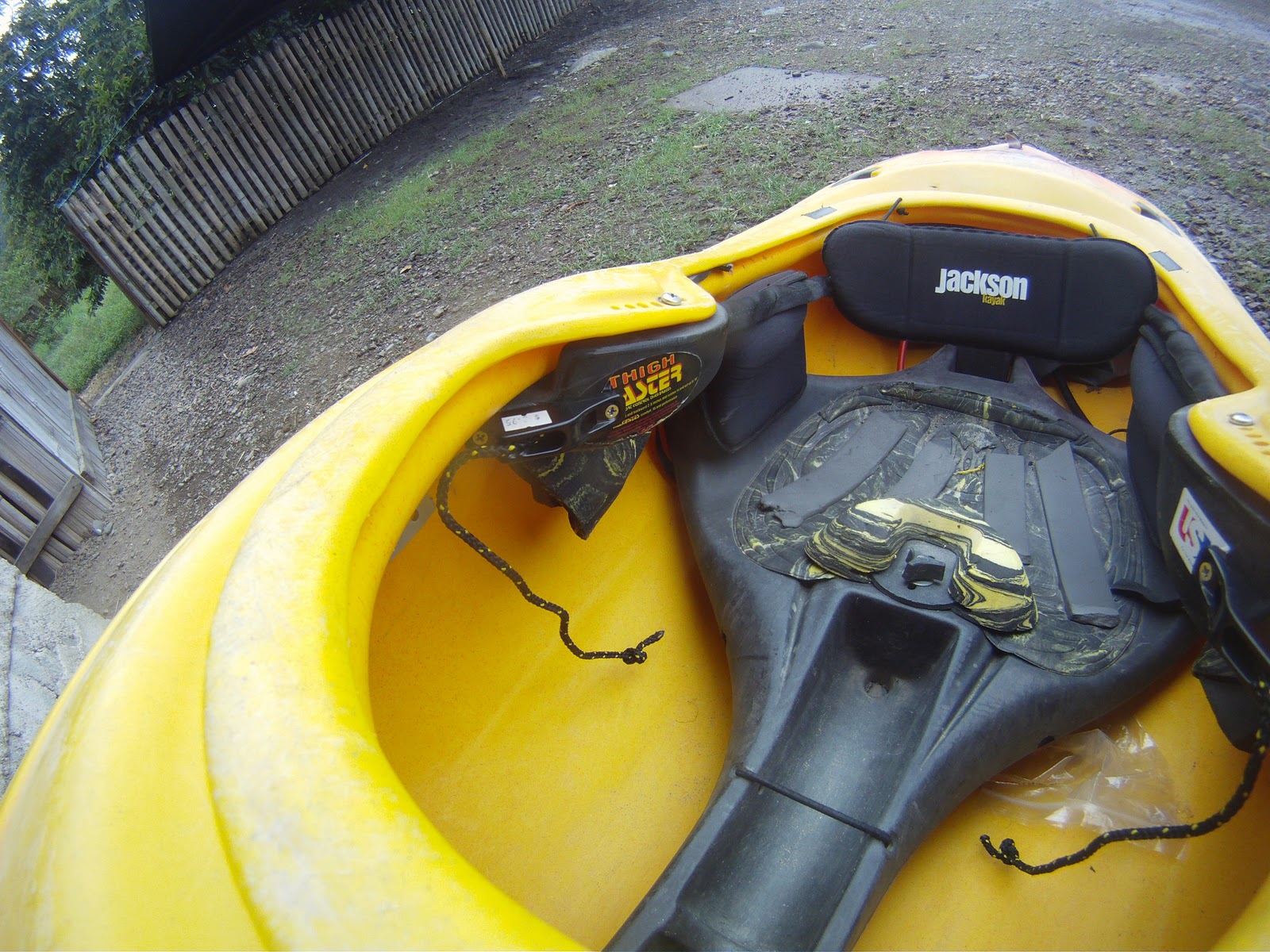 Organizer Diy kayak back support