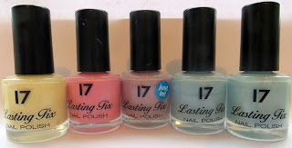 17 pastel nail polishes