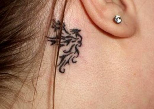 Feminine Ear Tattoos For Girls Design Ideas ear tattoo