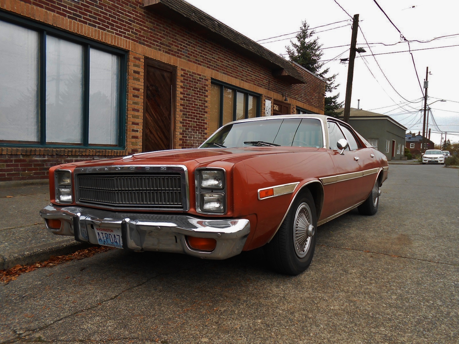 Seattle's Parked Cars 1977 Plymouth Fury Salon