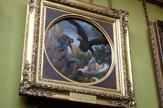 Leighton House Museum Art Studio London painting boy eagle
