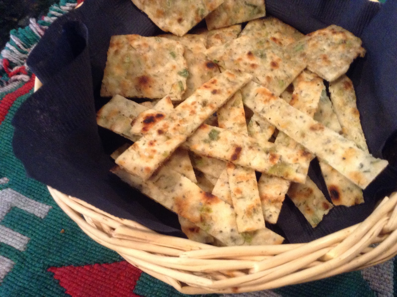 Nutrition Budgeteer Homemade Green Onion Crackers are sure to impress