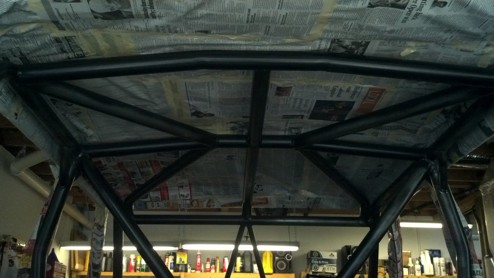 Unavailable for Comment Roll Cage Paint & Application