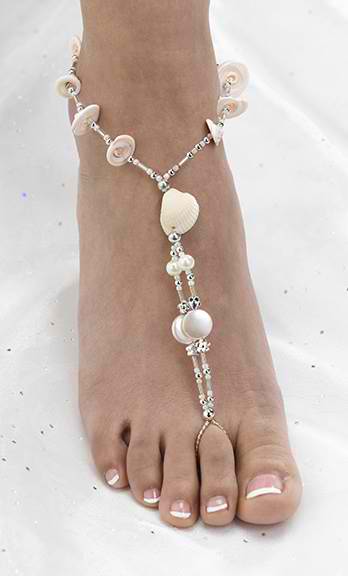 Love My Weddings Foot Jewelry For A Beach Wedding