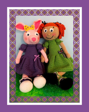 Meet Zoe Girl© & Her Bunny Buddy Jelly Bean© By Connie Hughes Designs©