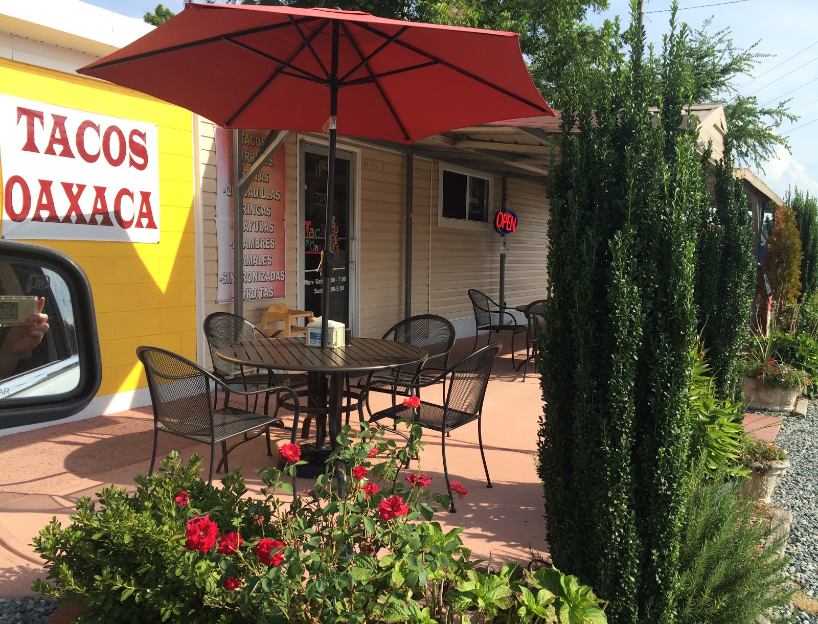 Blue Skies for Me Please Tacos Oaxaca Restaurant Review Lillington, NC