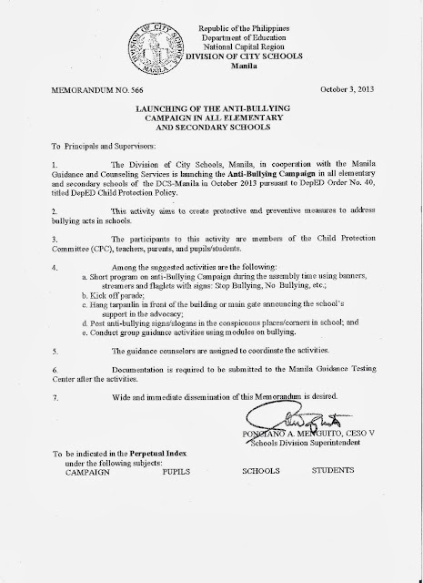 Department of Education Manila