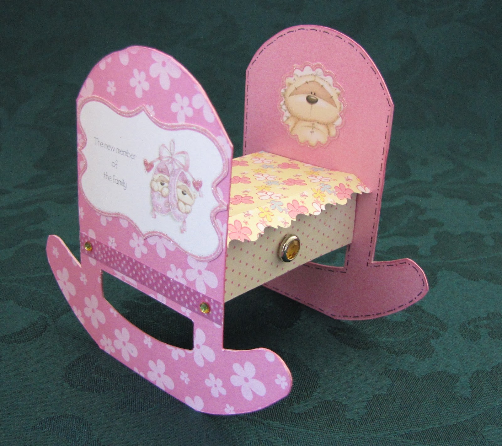 Handmade by Kath Baby Girl Gift Cot