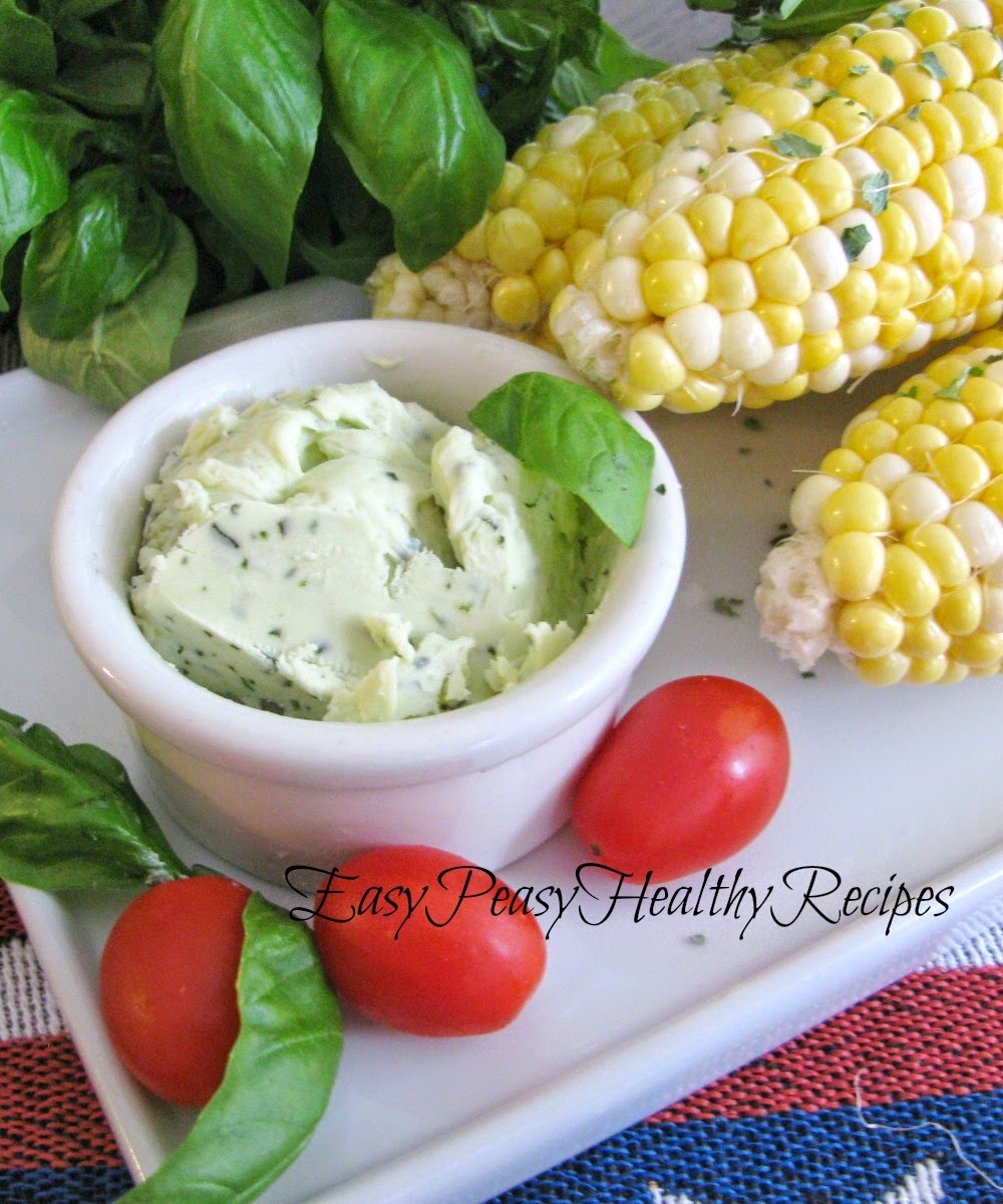 Easy Peasy Healthy Recipes Basil Butter