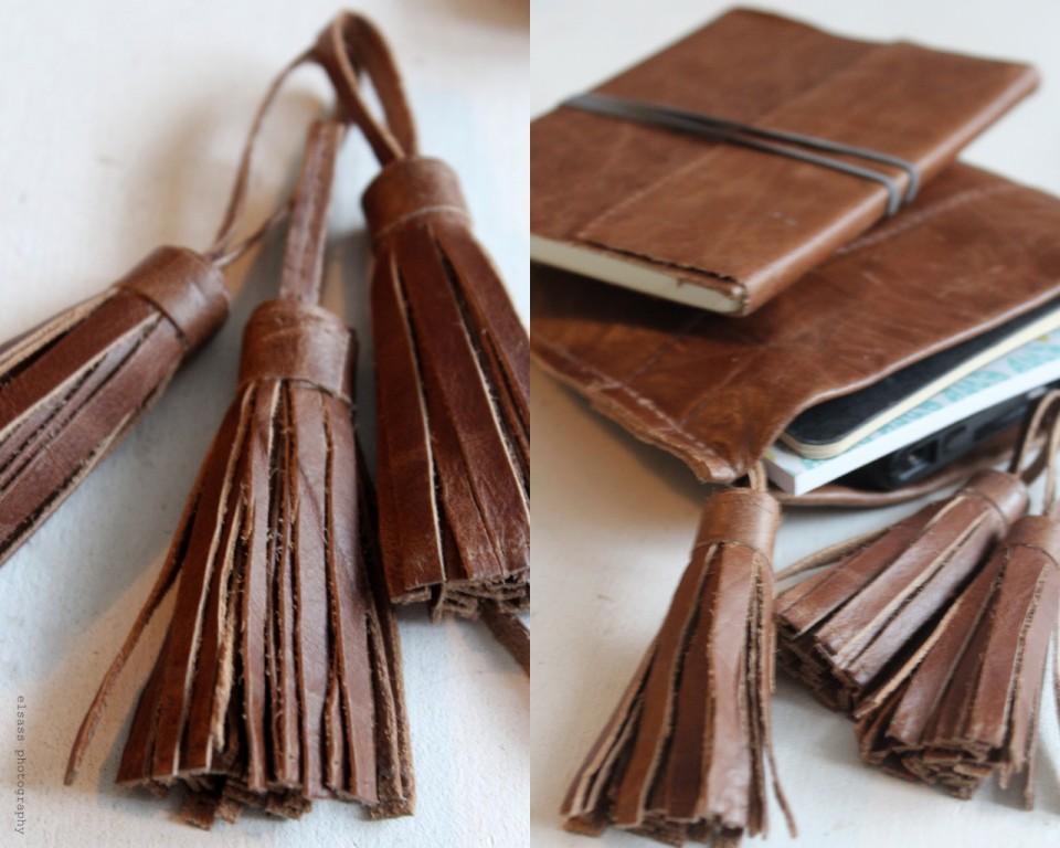 elsass DIY recycled leather jacket