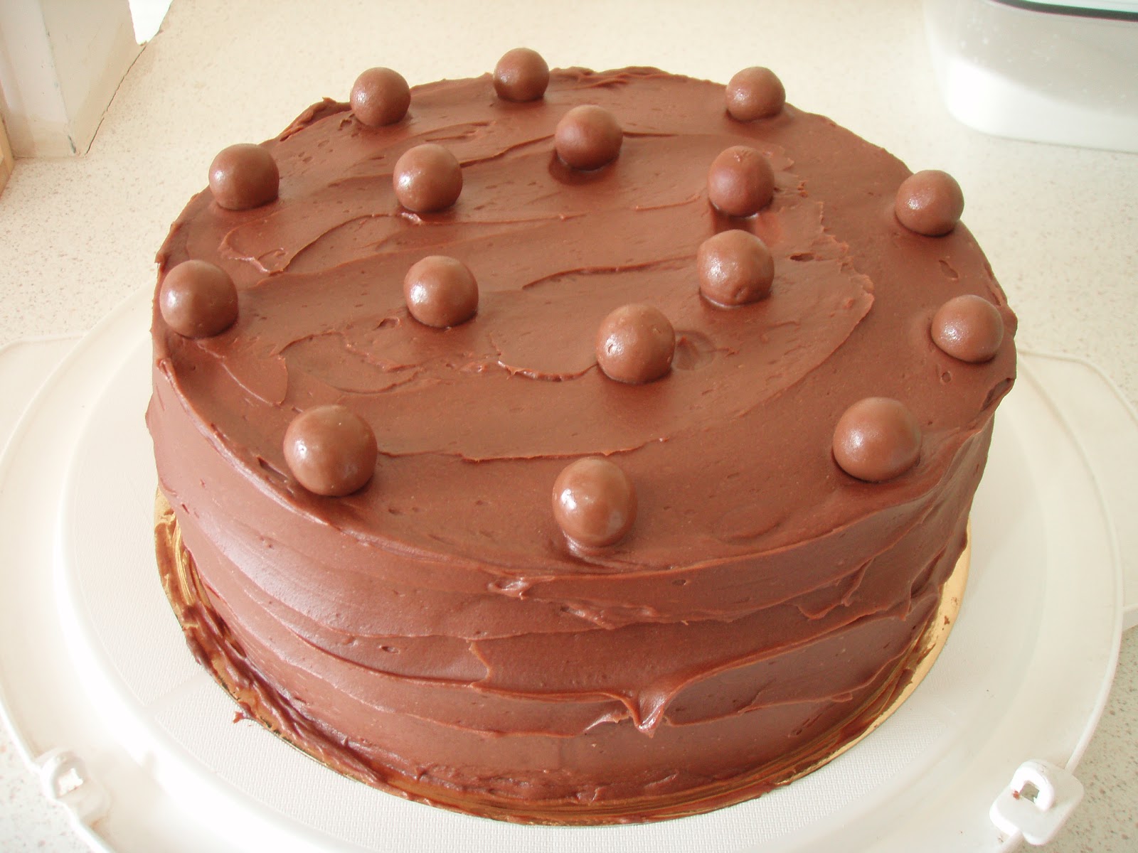 Baked Malted Milk Ball Cake Baked Malted Milk Ball Cake