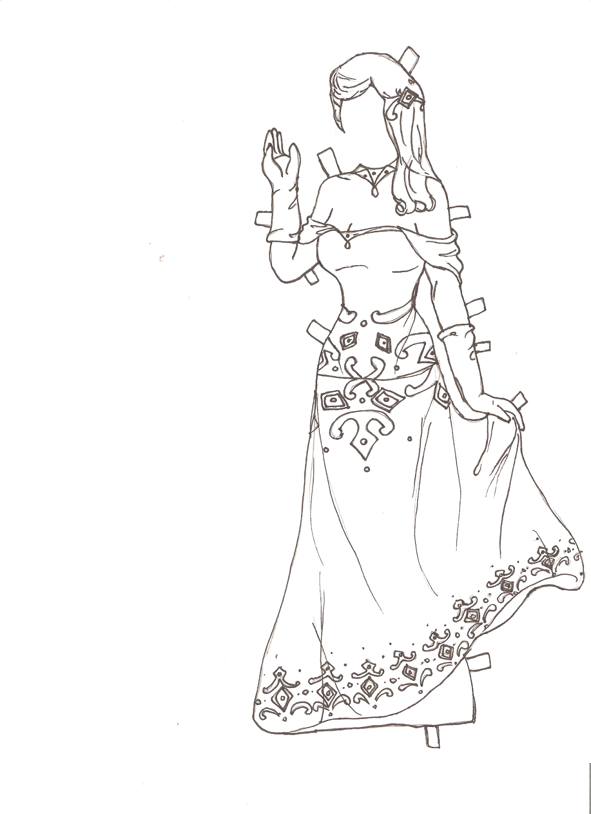 Miss Missy Paper Dolls Paper doll StudiosDress the Queen