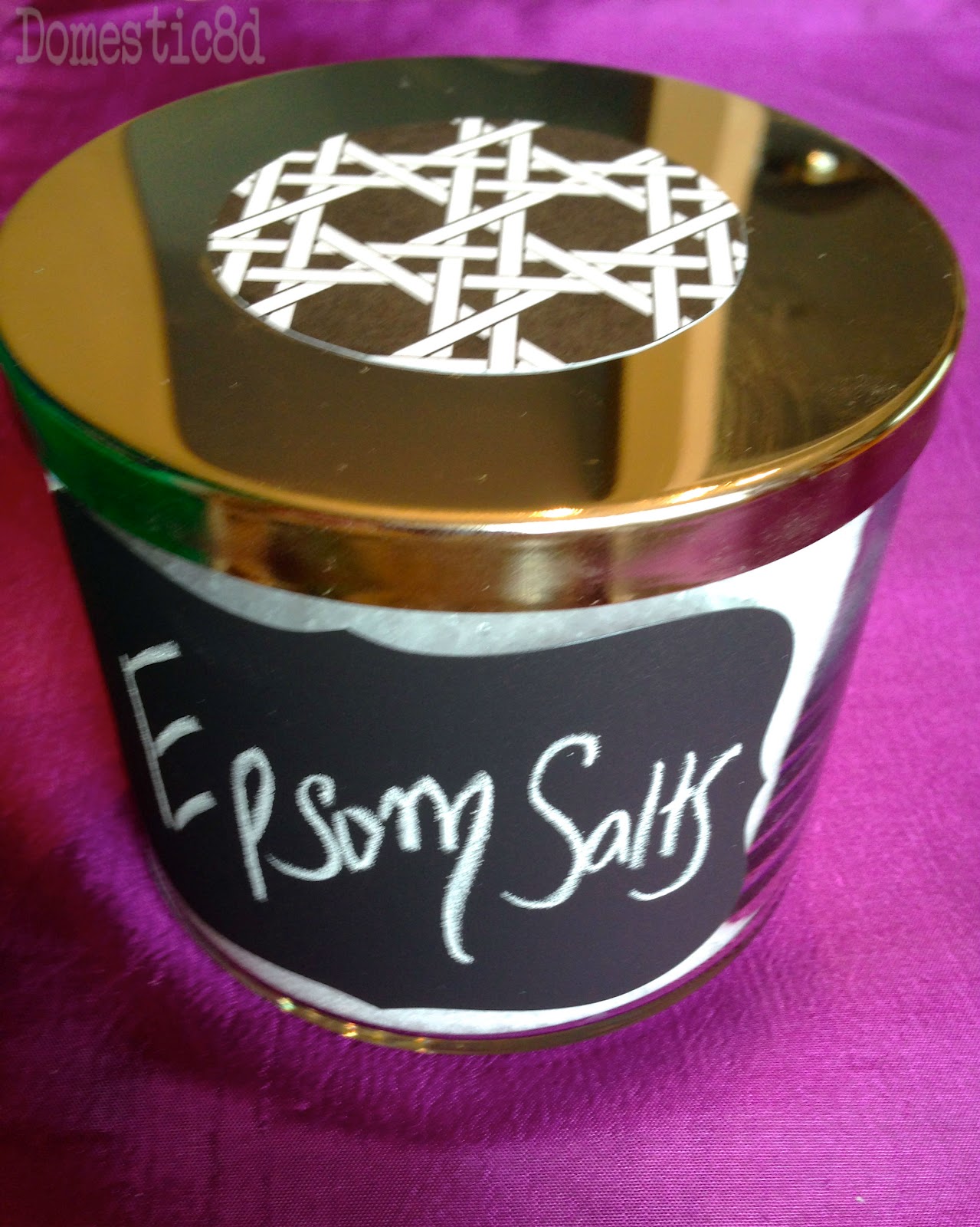 Domestic8d Upcycled Candle Jars