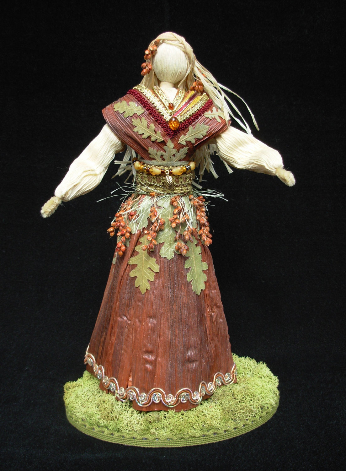 nefaeria luverly of the weewoodland corn doll goddess by marla vander meer