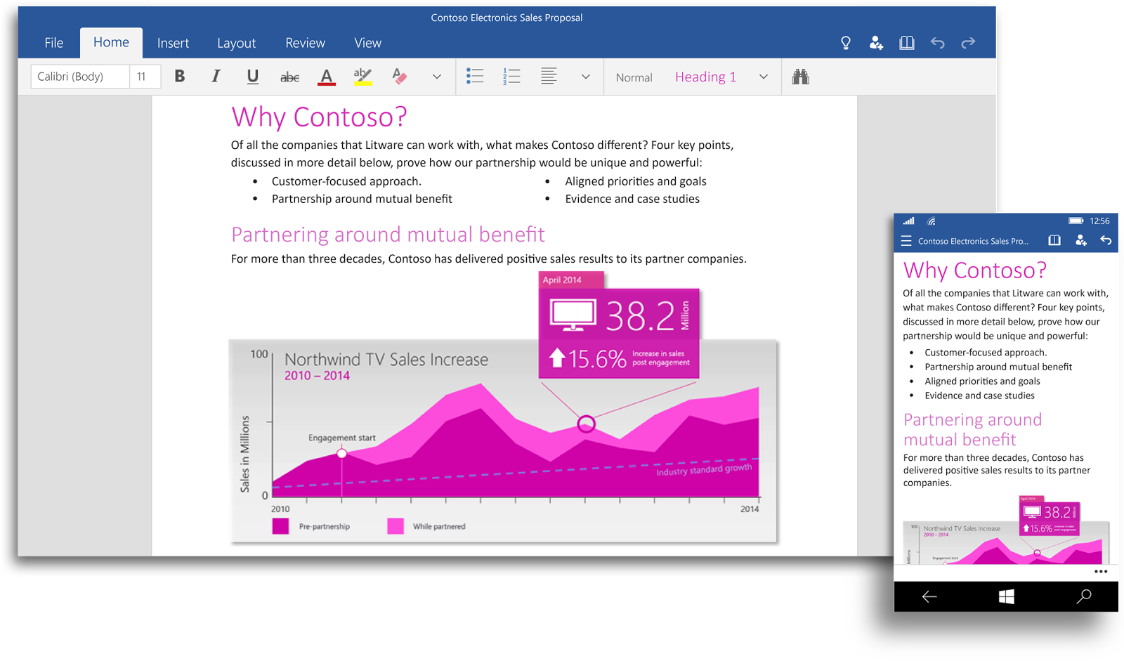 Word 2016 en Windows 10