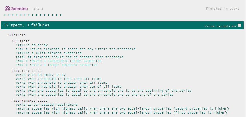 Adam Cameron S Dev Blog Javascript Jasmine For Unit Testing