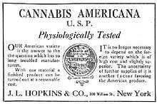 Ah, the good old days of 1917, when the world wouldn't end when marijuana was prescribed by a doctor.