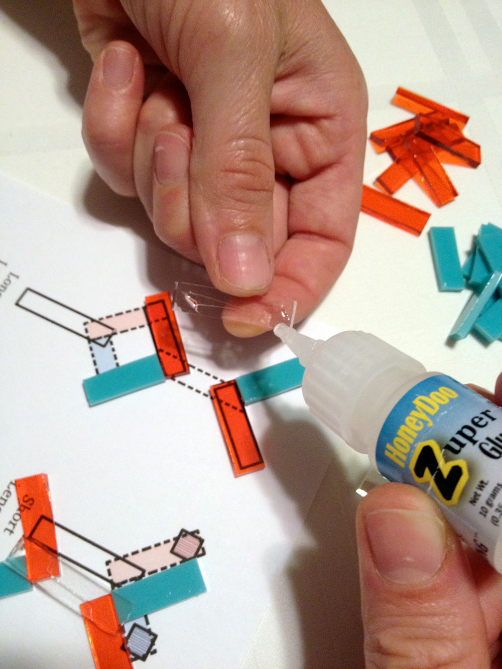 No Days Adhesives Making Fused Glass Snowflakes