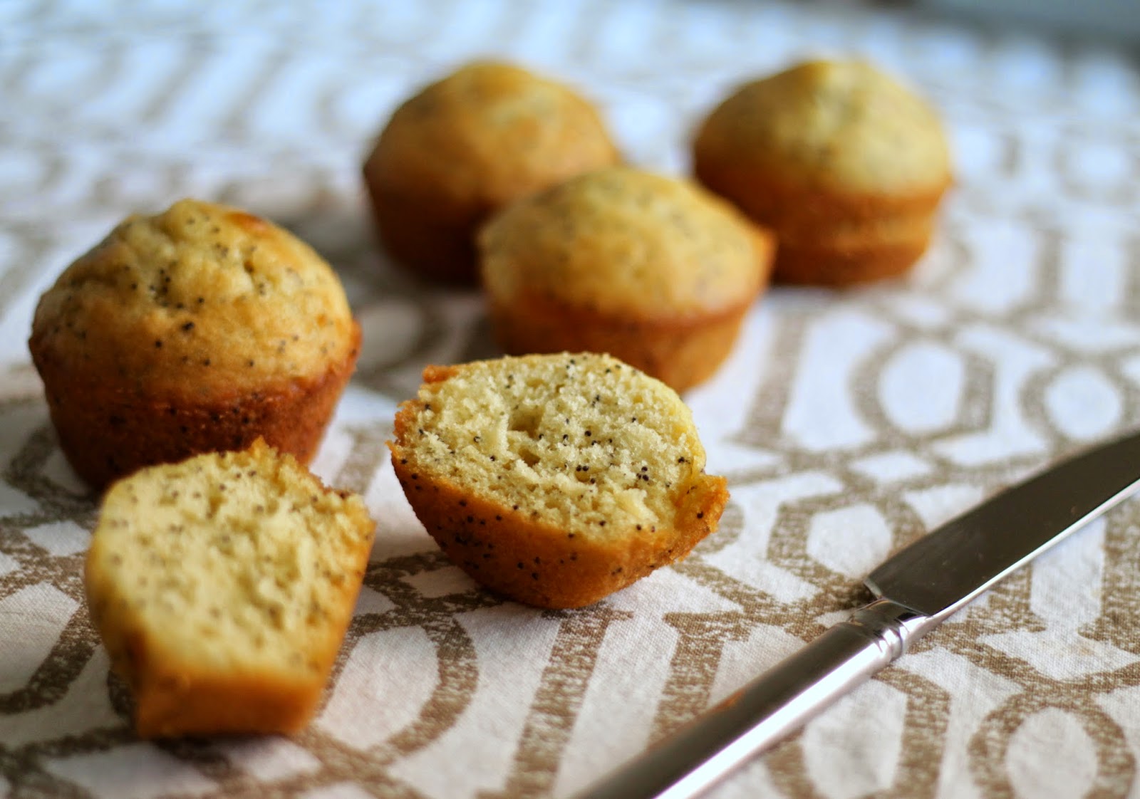 Brunch N' Cupcakes {Almond Poppy Seed Muffins}