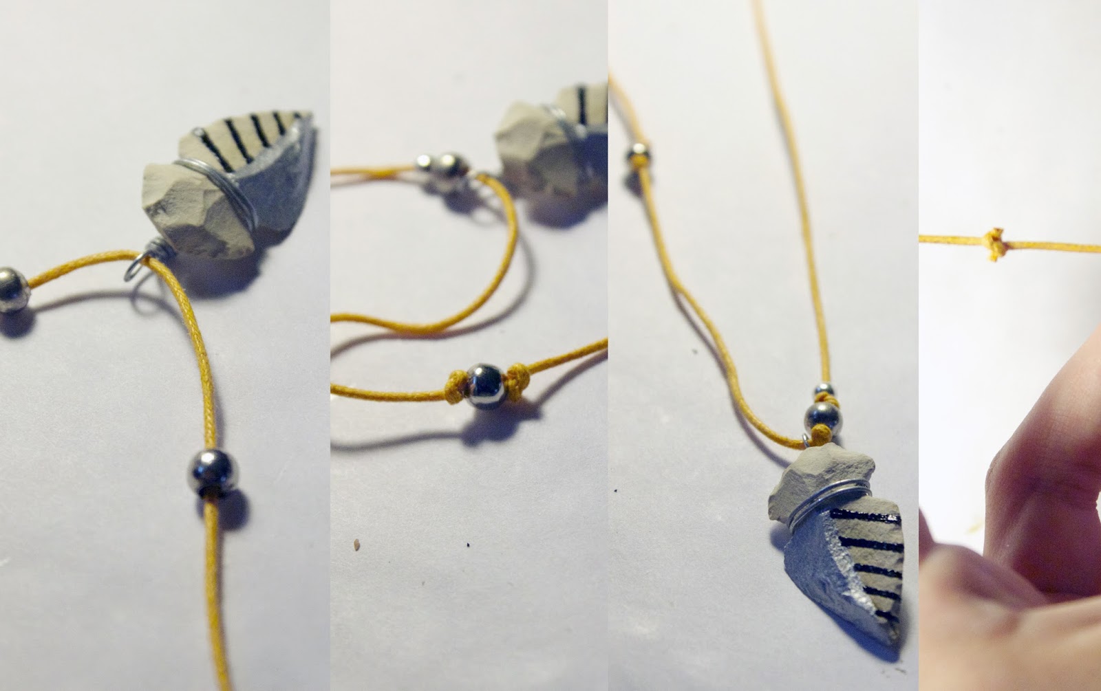 Beginner Tutorial Easy Arrowhead Necklace for Women or Men! Quiet Lion Creations