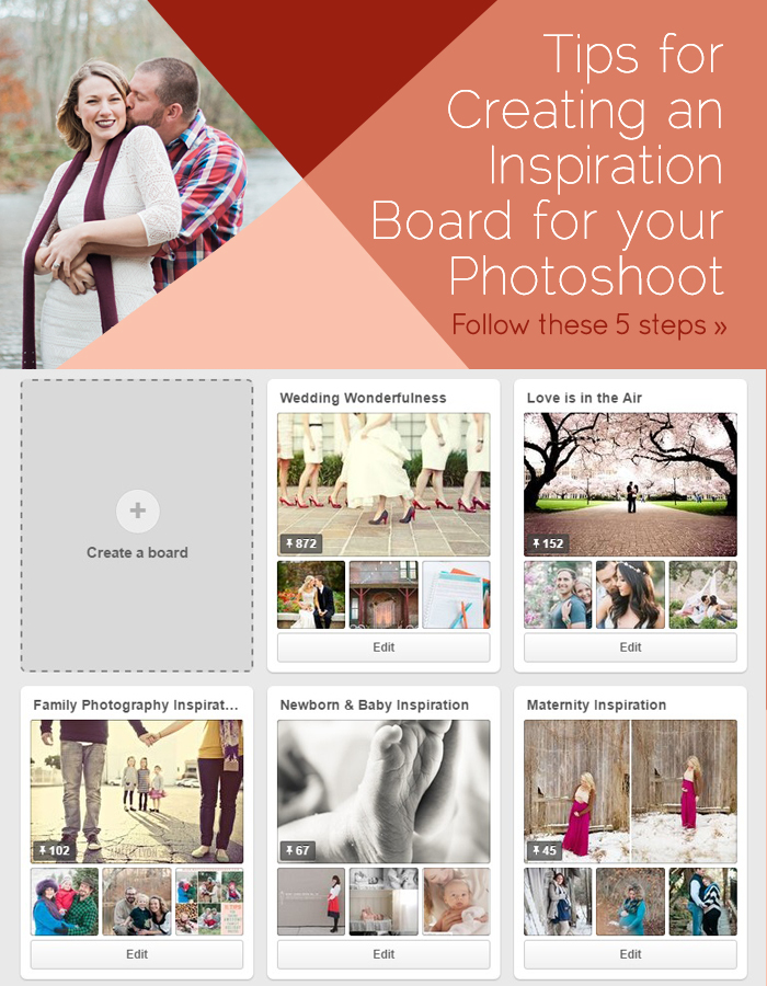 5 Tips For Creating An Inspiration Board For Your Photoshoot