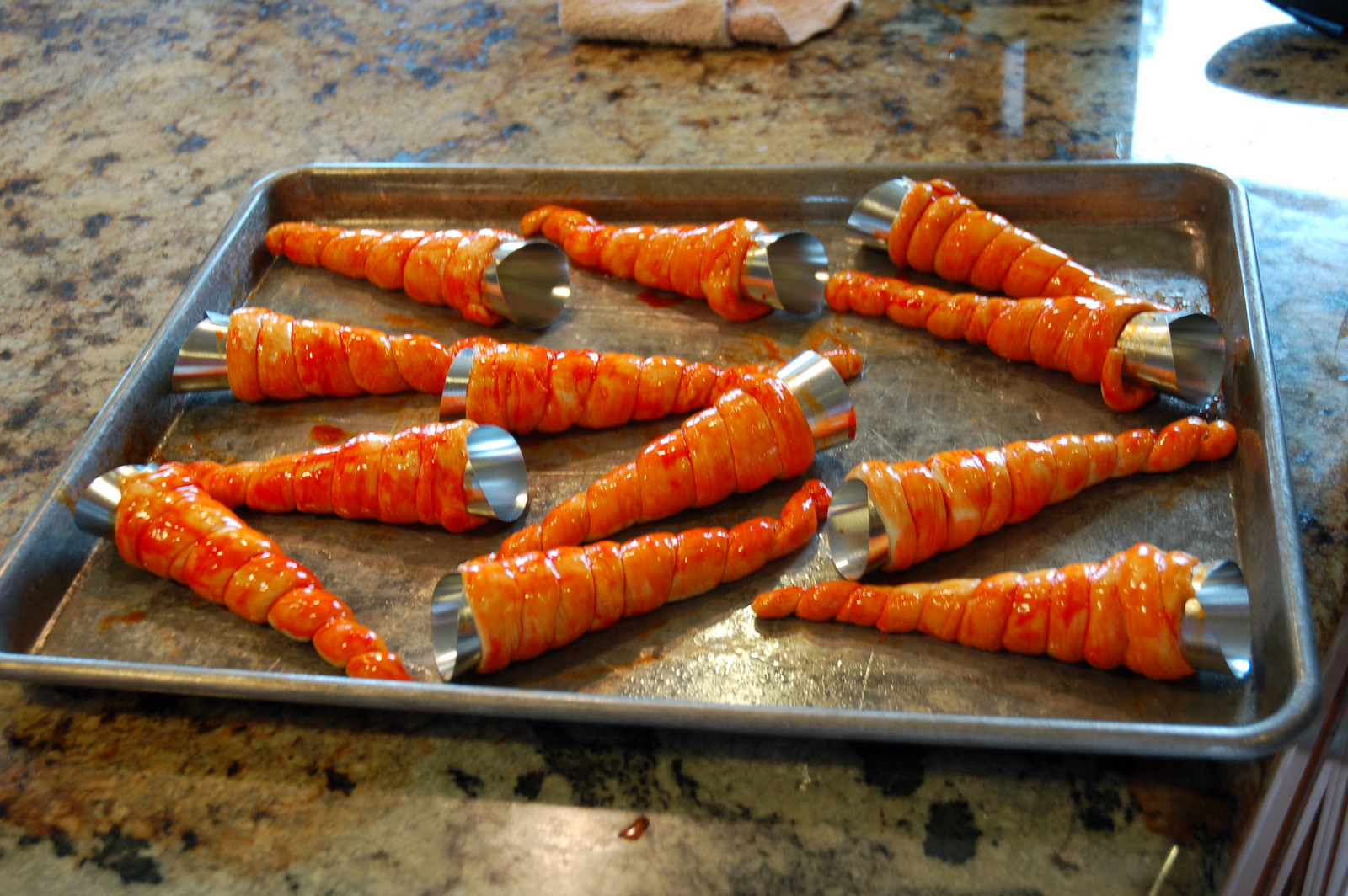 restlessrisa Easter Dinner, Carrot Rolls & Resurrection Rolls