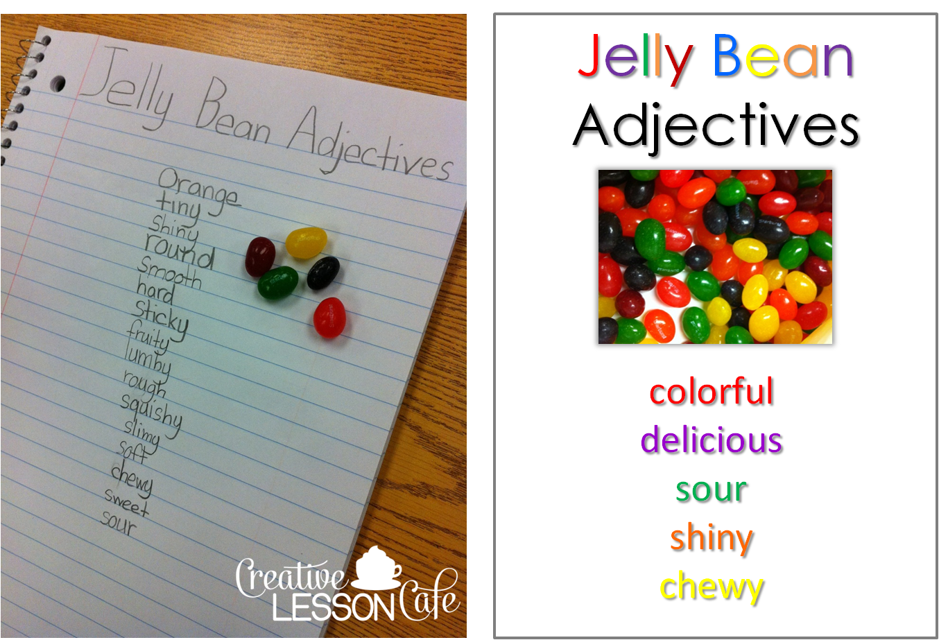 Creative Lesson Cafe Food Fractions, Jelly Beans, and Easter Fun! Five For Friday