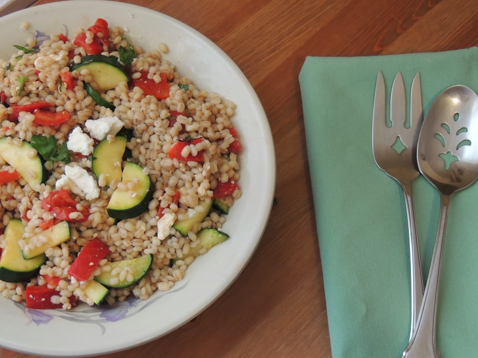 Gas Stove Girl Lunchbox Upgrade Mediterranean Barley Salad