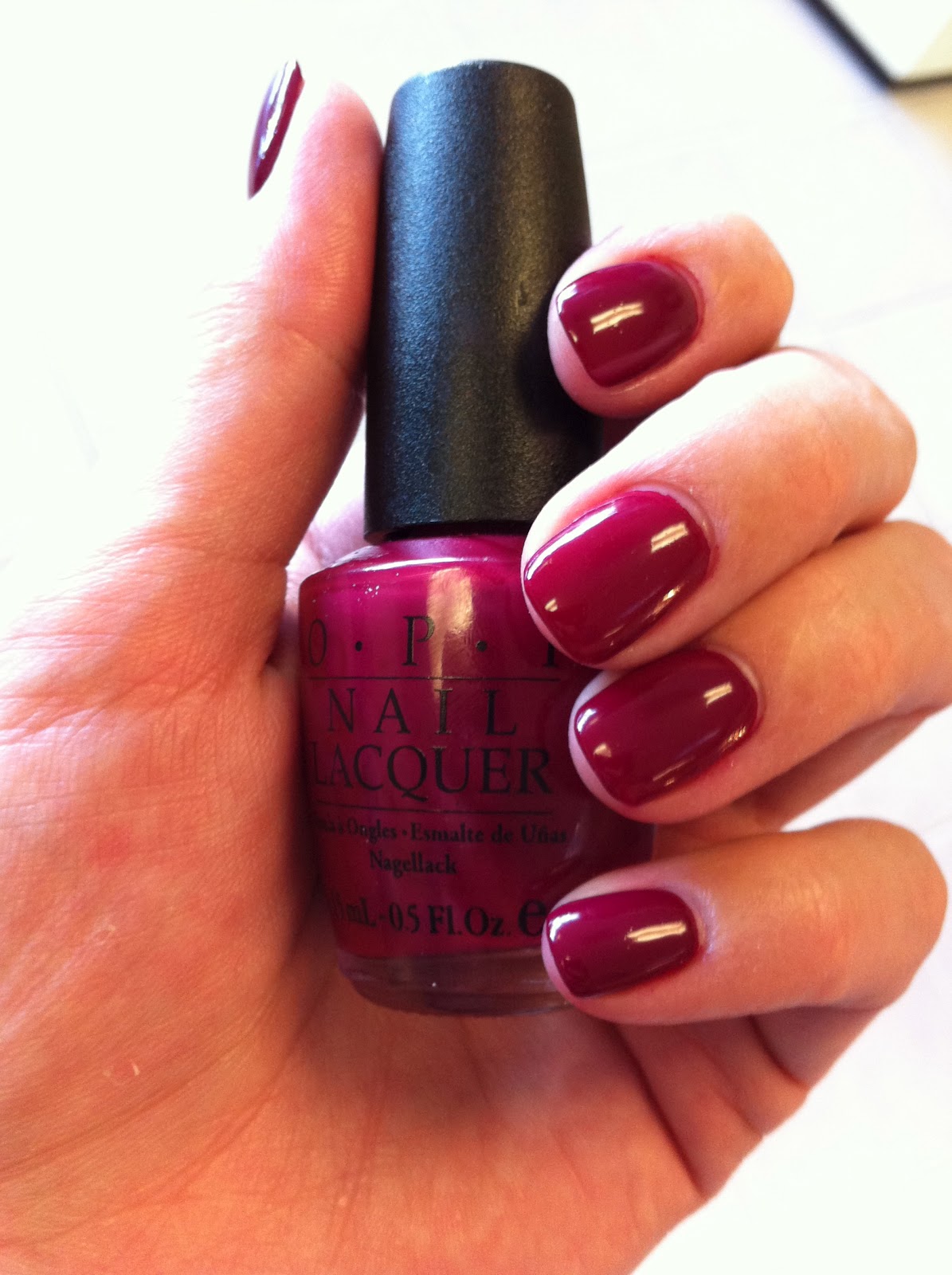 OPI My Throne for a Cranberry Scone Dupe | PDXBEAUTIFUL