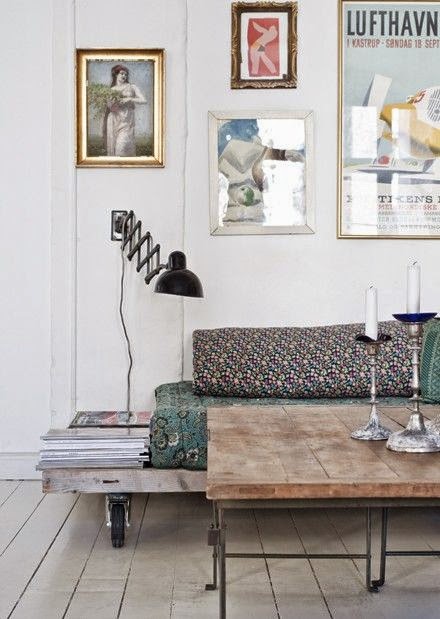 25 ideas de decoración de salas: que poner al lado del sofa Decoracion living vintage