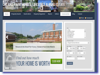 Orland Park homes and real estate website